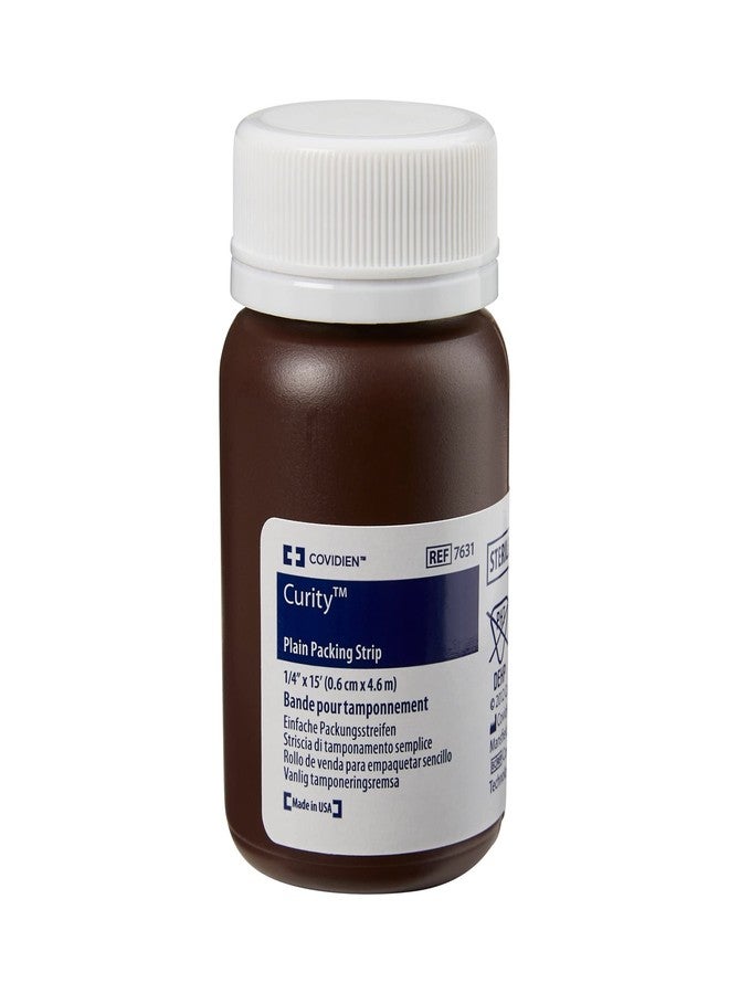 Curity Plain Packing Strip, Sterile, Wound Packing Strip, 1/4 in x 5 yds, 1 Count - Image 2